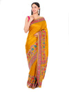 Pashmina Saree Yellow