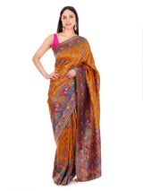 Pashmina Saree Mustard Yellow