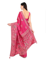 Saree Ruby Pink