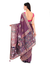 Saree English Violet