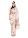 Handloom Cotton Blend Off White