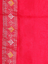 Patola Saree Red
