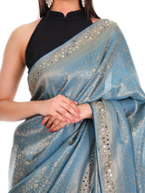 Saree Light Blue