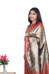 Kanchipuram Olive Green