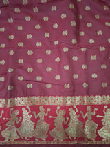 Soft Silk Saree Dark Green