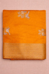 Soft Silk Saree Yellow