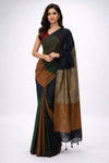 Khadi Cotton Saree Multicolour