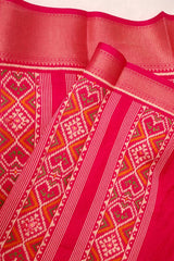 Handloom Saree Pink