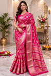 Handloom Saree Pink